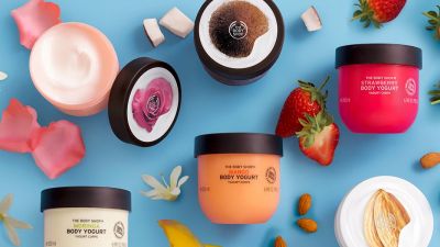 Веганские йогурты The Body Shop